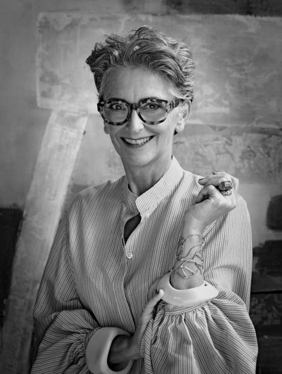 Portrait Kate Hume black and white